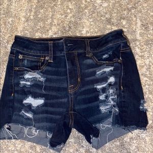 American eagle jean shorts.